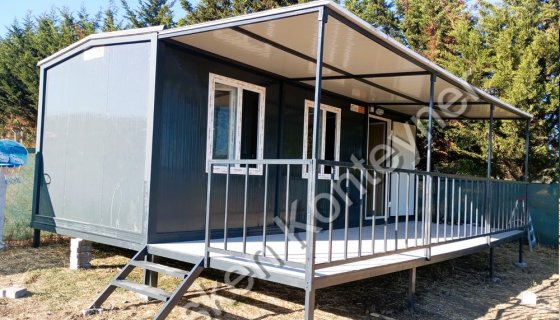 Platformlu Verandalı Konteyner